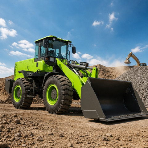 3 Ton Electric Wheel Loader | LFP Battery